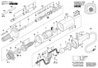 Bosch 0 602 209 004 ---- Hf Straight Grinder Spare Parts